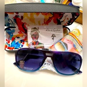 Robert Graham Sunglasses NWT Women’s Blue/Purple